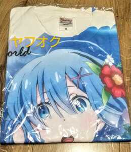 Re:ゼロから始める異世界生活 リゼロ レム フルグラフィックtシャツ HOBBY STOCK アニメ tシャツ Msize