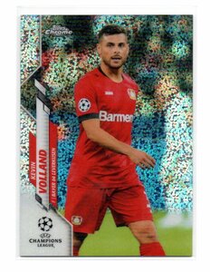 sparkle refractor base Topps 2019-20 chrome uefa champions league kevin volland