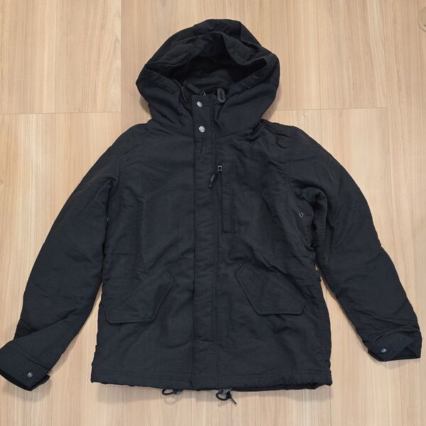 新品 nano・universe 黒 中綿ブルゾン ナイロン ジャケット