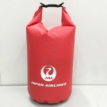 即決♪限定 新品未使用♪JAL 日本航空 スポーツバッグ ショルダーバッグ バッグ 撥水 防水 羽田空港 アメニティグッズ レッド_画像1