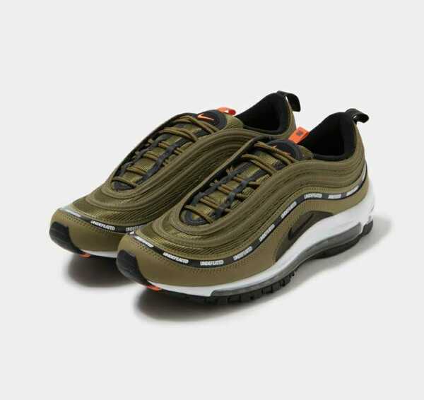 国内正規 UNDEFEATED x NIKE AIR MAX 97 ナイキ　エアマックス アンディフィーテッド オリーブ 27cm 新品