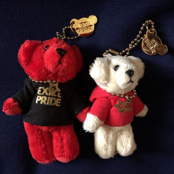 EXILE PRIDE AKIRAアキラ テディベア 2個セット エグザイル