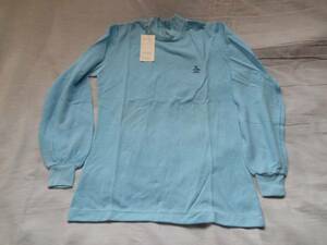  Munsingwear long sleeve shirt retro light blue tag attaching 