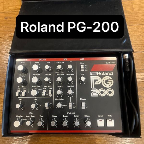 Roland PG200 PG-200 プログラマー ローランド シンセサイザー 音源モジュール
