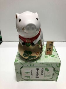 干支の亥の貯金箱 新品