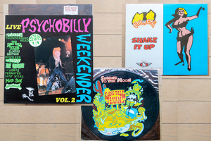 LongTallTexans SingingToTheMoon GuanaBatz ShakeItUp Psychobilly Weekender Vol.2 VA レコード ロカビリ 中古