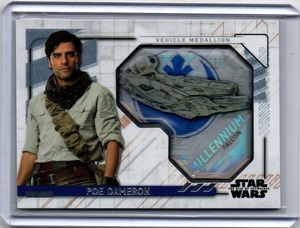 【POE DAMERON】2020 Star Wars The Rise of Skywalker Series Two Commemorative Vehicle Medallions #MVMPF