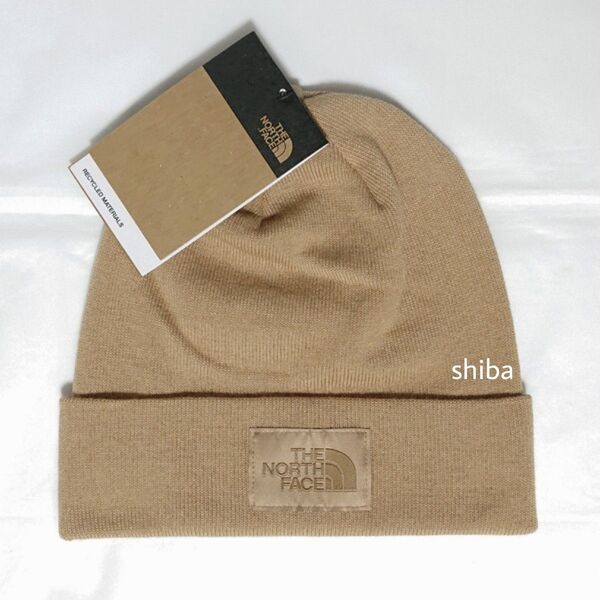 THE NORTH FACE ノースフェイス DW ニット帽 ビーニー キャップ 帽子 フレンチ ベージュブラウン 防寒 男女兼用