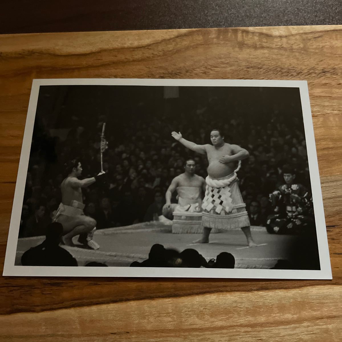 超希少 当時物 灰皿 51代横綱 玉の海 相撲 非売品 記念品 日本