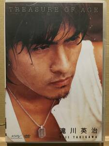 中古DVD TREASURE OF AGE 滝川英治 トレカ付 俳優 テニスの王子様 テニプリ 弱虫ペダル 滝川クリステル クリックポスト発送等