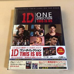 ONE DIRECTION BD+2DVD 3 sheets set [ID THIS IS US]