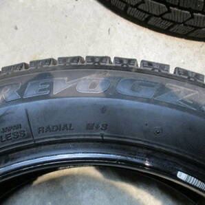 8分山 スタットレス.165/60R15 ブリジストン REVO GZ 4本 A-79の画像10