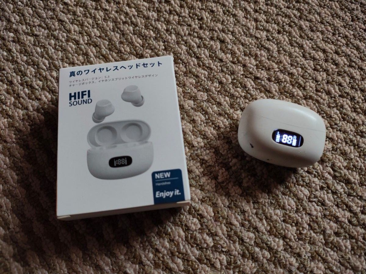 ワイヤレスイヤホン Bluetooth HIFI ホワイト SX-19