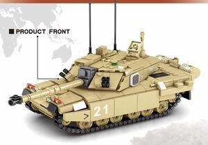 Challenger II Main Tank Mini FIGR LEGO Совместимый с LEGO COMPATIBLE TECTICE TECHANIC