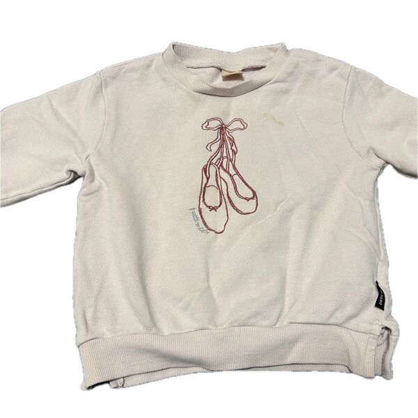 petit main 裏毛トレーナー 90cm