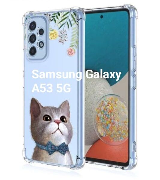Galaxy A53 5G ケース ギャラクシーA53 5G TPUカバー おしゃれ 可愛い 薄型 軽量 耐衝撃 スマホケース