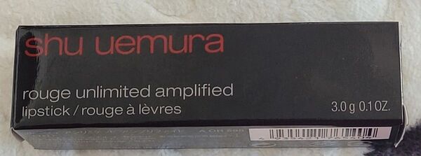 (未使用)シュウ ウエムラ ルージュ アンリミテッド アンプリファイド A OR 598