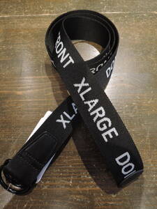 X-LARGE エクストララージ XLARGE PREP W-RING BELT 黒 最新人気商品 送料￥230～