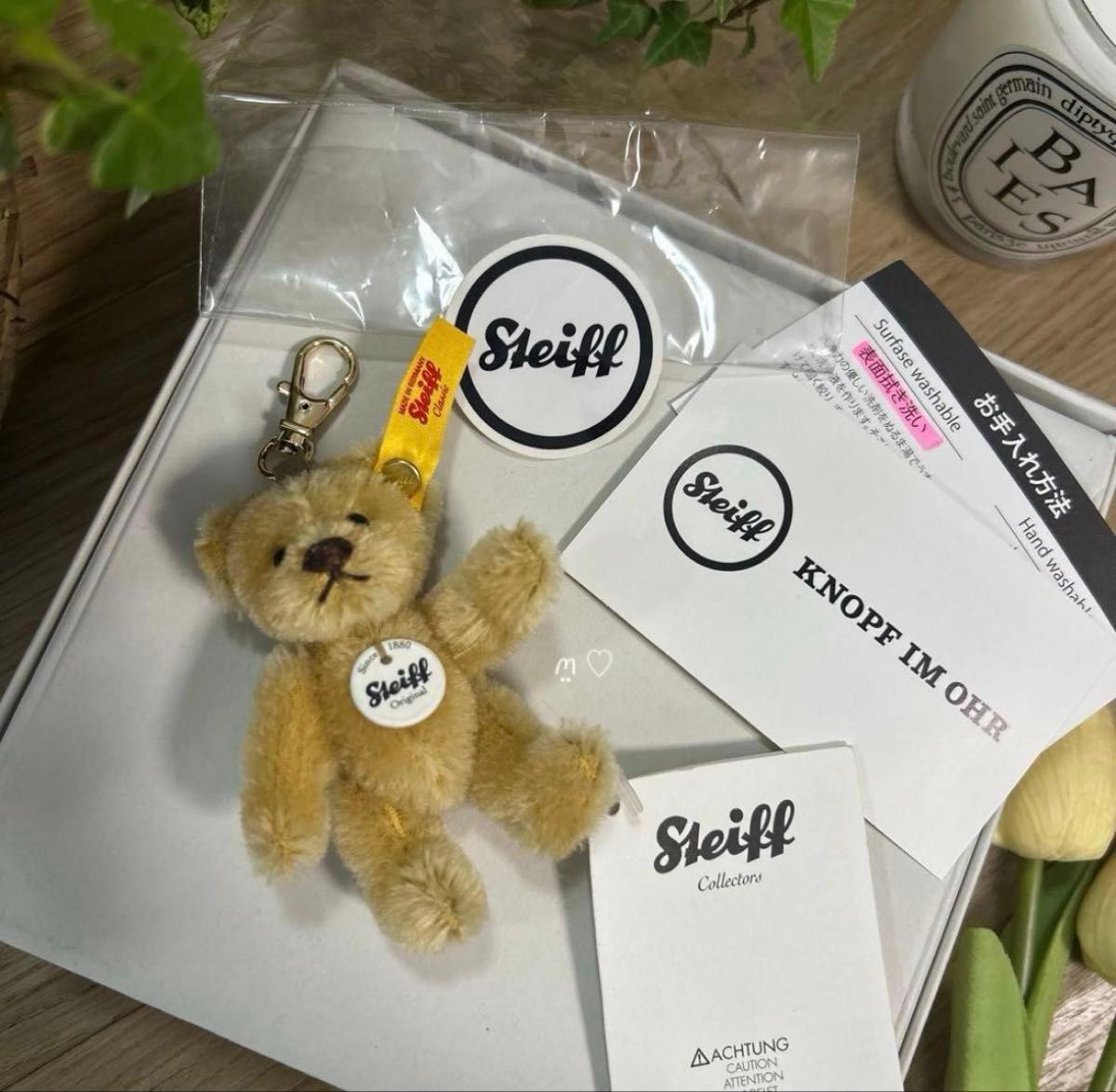 Ami Paris チェウシク コラボ カスタムキーリング テディベア 韓国 ③