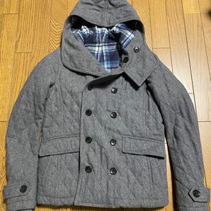 【美品】 SHIPS JET BLUE Pコート