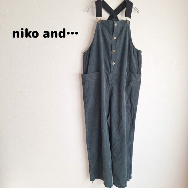 niko and… コーデュロイサロペットパンツ ニコアンド pm14087