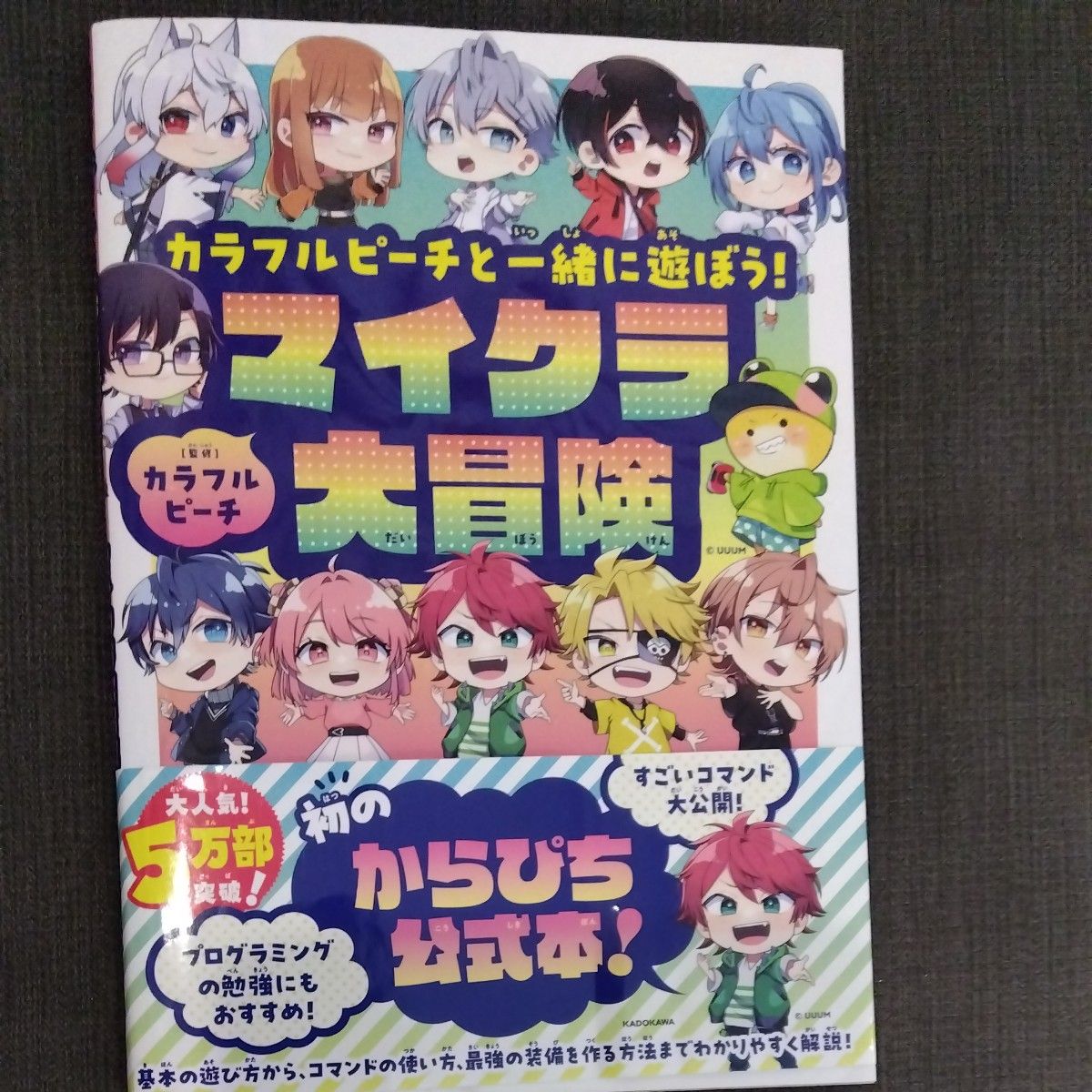 カラフルピーチと一緒に遊ぼう! マイクラ大冒険 からぴち公式本
