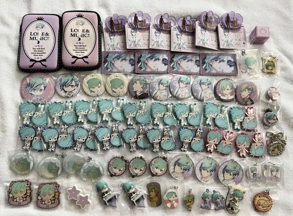 うたの☆プリンスさまっ♪ うたプリ 美風藍 缶バッジ ラバーストラップ アクリルキーホルダー コトブキヤ Debut SAS