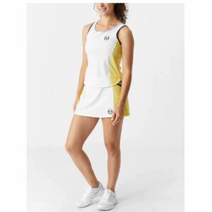 ☆海外ブランド☆ SERGIO TACCHINI レディース テニスウエア タンクトップ & スコート 2点セット Lサイズ