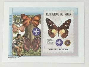  stamp : insect * butterfly |nije-ru*2002 year * Mini seat *②