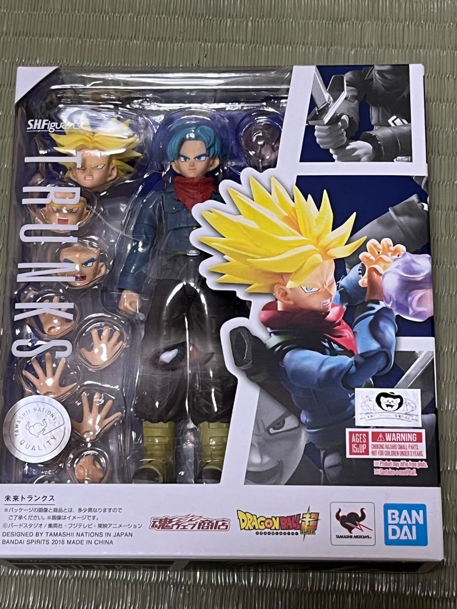 S.H.Figuarts 未来トランクス ドラゴンボール超 フィギュアーツ プレミアムバンダイ