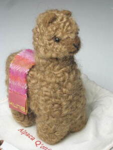 KUNA alpaca mascot ornament decoration pe Roo baby alpaca 100% height approximately 12cm free shipping 