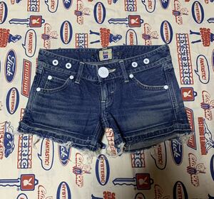 SLY Lee collaboration damage Denim short pants Short Denim show bread Sly Lee Denim pants shorts 