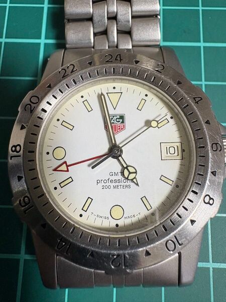 TAG HEUER ビンテージ タグホイヤー GMT professional 200 METERS 1990年代 レア商品