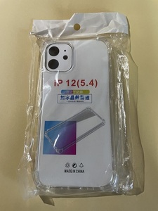 iPhone12 mini クリア ラバー シリコン ケース カバー