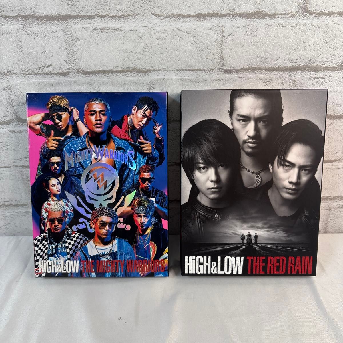 HIGH&LOW DVD・Blu-ray 2点まとめ売り THE MIGHTY WARRIORS / THE RED RAIN