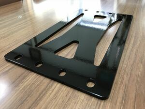 BMW E84 X1 original floor brace glossy black flour . painting original exchange reinforcement 