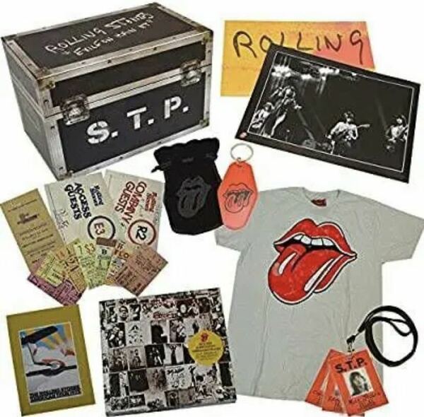 NEW 未開封 Rolling Stones Exile On Main St 1972 S.T.P Fan Pack Road Case ストーンズ メイン・ストリートのならず者 BOX