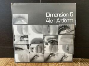 即決！IDM・アブストラクト・テクノ傑作！ Dimension 5 - Alien Artform / John Harvey / Delsin