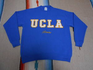 １９８０年代製 UCLA BRUINS JOSTENS UNIVERSITY OF CALIFORNIA LOSANGELESカリフォルニア大学 ビンテージ スウェット MADE IN USA VINTAGE