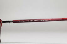 デッドストック YOHJI YAMAMOTO BY MURAI 51-7212 48-16 メガネ サングラス フレーム 日本製 マットレッド ヴィンテージ ヨウジヤマモト_画像4