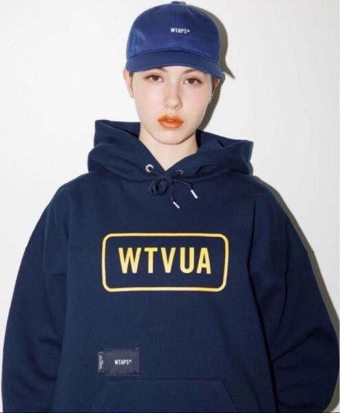 25SS WTAPS 242ATDT-HPM04S WTVUA / HOODY / COTTON NAVY 04 XL パーカー