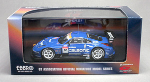EBBRO エブロ 1/43【43724】NISSAN CALSONIC INPUL Z SUPER GT 2005 MALAYSIA「BLUE」