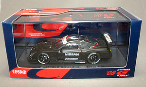 EBBRO エブロ 1/43【44042】NISSAN GT-R SUPER GT500 2008 test car「BLACK 」