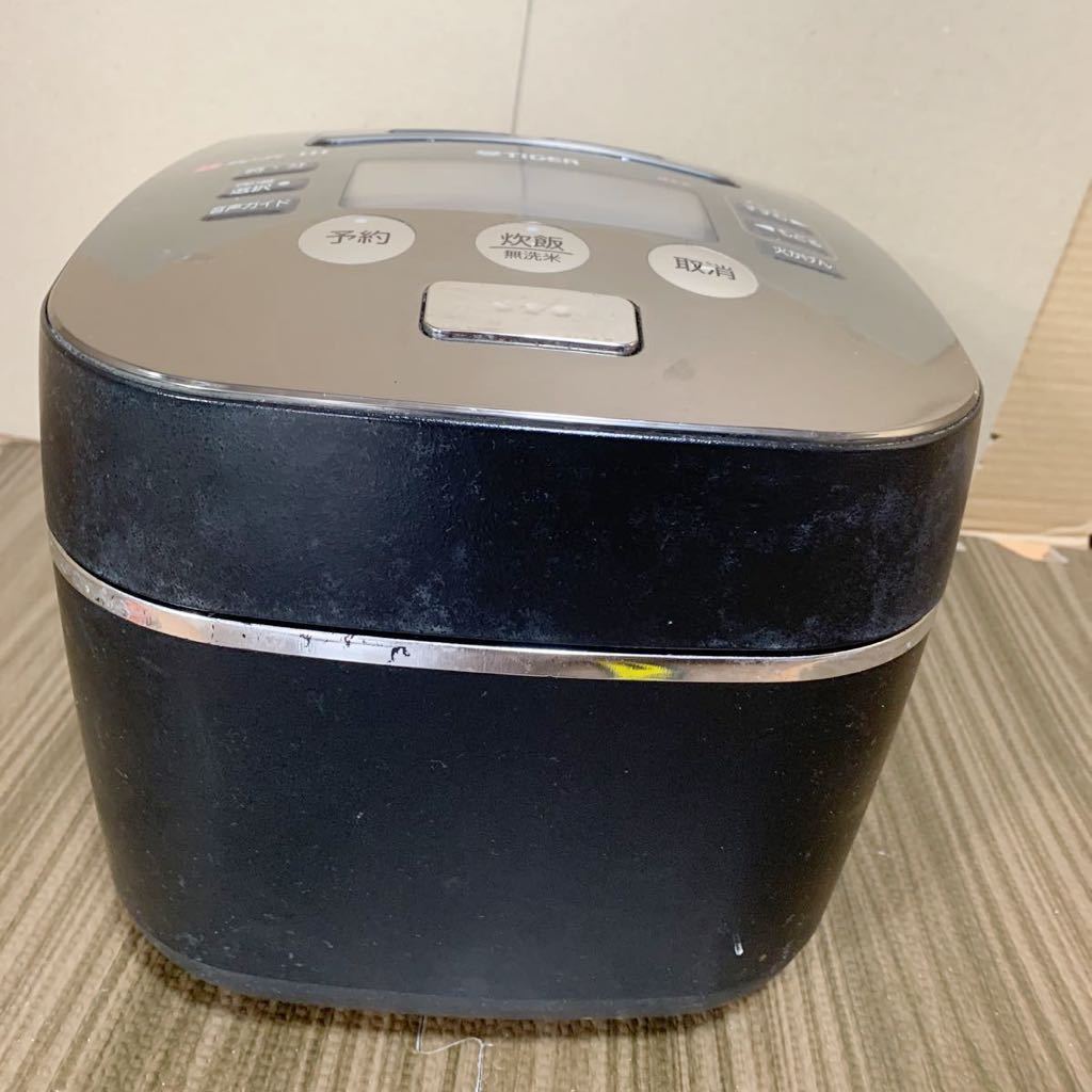 通販限定モデル 炊飯器 タイガー 土鍋圧力IH式 美品 JPJ-A060KS 3.5合 本土鍋 調理機器