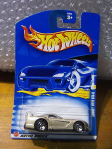 ホットウィール　HOTWHEELS　DODGE VIPER GTS-R 　2002　No.174　 未使用　Ｈ1830