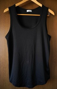  franc dollar Souk tank top black stretch material 