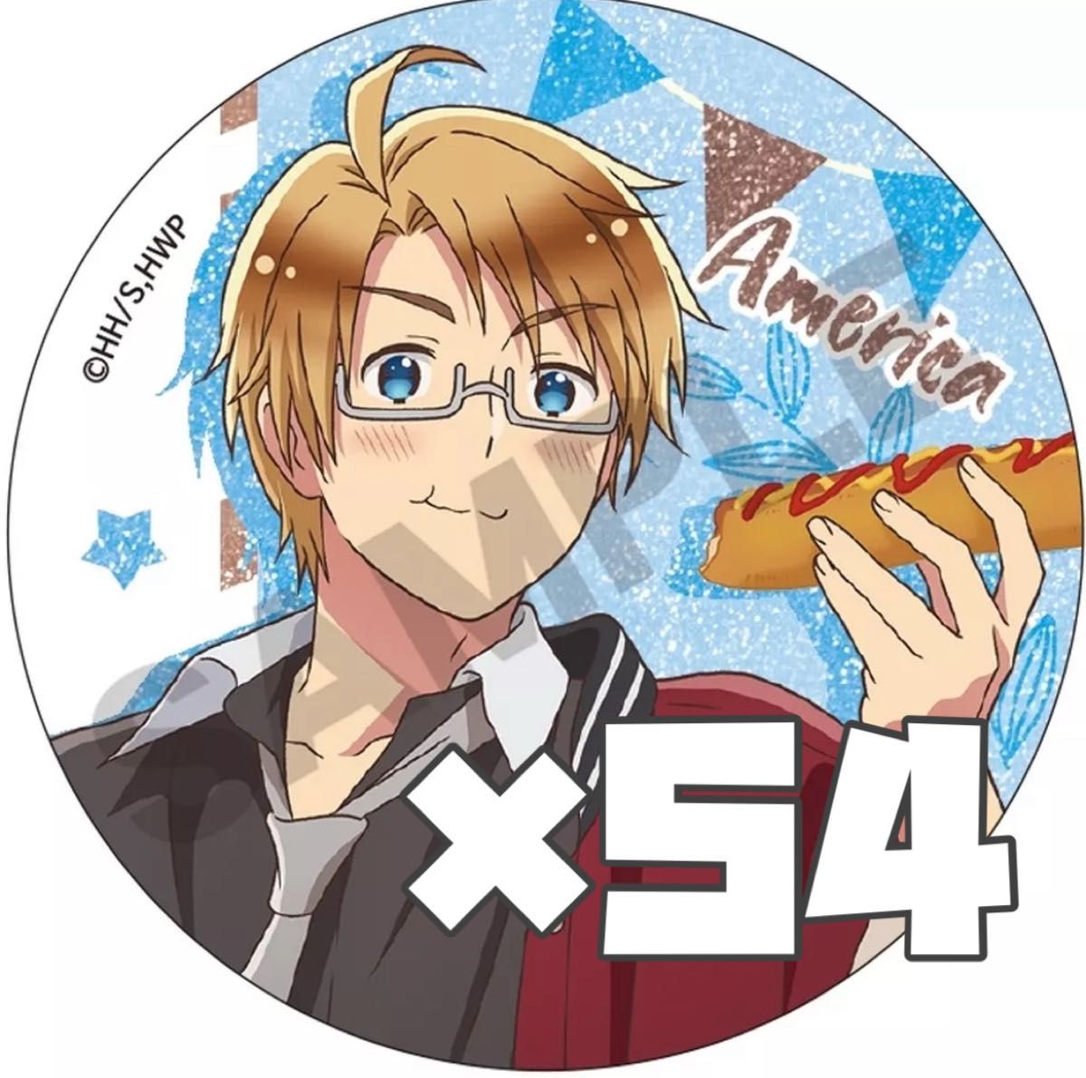 ヘタリア フラワーパレード アメリカ 缶バッジ 80個｜Yahoo!フリマ（旧