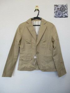 * tag attaching pour la frime cotton tailored jacket beige group < 2 > cotton 100% lining attaching pocket after slit go in 