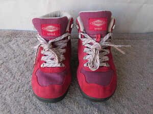 *MERRELL EAGLE ORIGINS высокий King обувь красный фиолетовый US 5.5 UK 3 EUR 35.5 прекрасный товар 