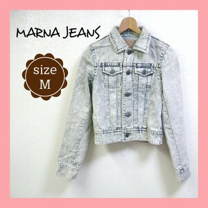 【美品】MARNA JEANS デニムジャケット Gジャン Msize